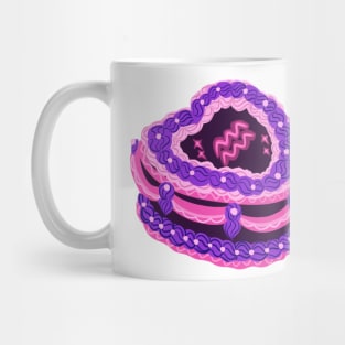 Aquarius cake Mug